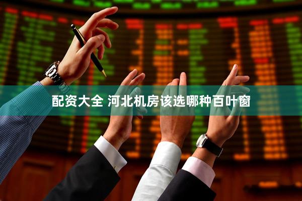 配资大全 河北机房该选哪种百叶窗